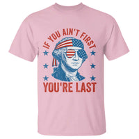 Funny 4th Of July T Shirt George Washington Stay Strapped Or Get Clapped - Wonder Print Shop