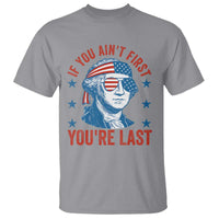 Funny 4th Of July T Shirt George Washington Stay Strapped Or Get Clapped - Wonder Print Shop