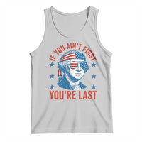 Funny 4th Of July Tank Top George Washington Stay Strapped Or Get Clapped - Wonder Print Shop