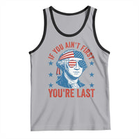 Funny 4th Of July Tank Top George Washington Stay Strapped Or Get Clapped - Wonder Print Shop