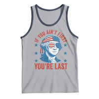 Funny 4th Of July Tank Top George Washington Stay Strapped Or Get Clapped - Wonder Print Shop