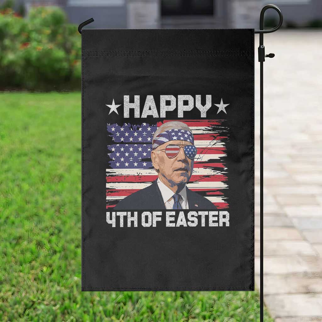 Joe Biden Happy Easter For Funny 4th Of July Garden Flag USA American Flag - Wonder Print Shop