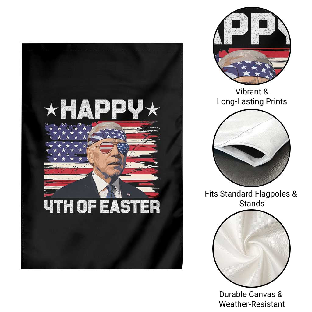 Joe Biden Happy Easter For Funny 4th Of July Garden Flag USA American Flag - Wonder Print Shop