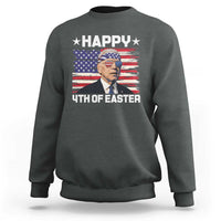 Joe Biden Happy Easter For Funny 4th Of July Sweatshirt USA American Flag - Wonder Print Shop