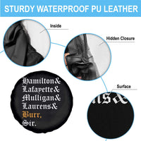 Hamilton Laurens Lafayette Mulligan Burr, Sir Spare Tire Cover - Wonder Print Shop