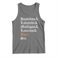 Hamilton Laurens Lafayette Mulligan Burr, Sir Tank Top - Wonder Print Shop