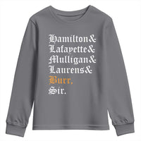 Hamilton Laurens Lafayette Mulligan Burr, Sir Youth Sweatshirt - Wonder Print Shop