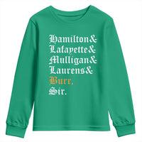 Hamilton Laurens Lafayette Mulligan Burr, Sir Youth Sweatshirt - Wonder Print Shop