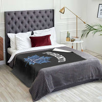 Vintage Canada Hockey Throw Blanket Maple Leafs - Wonder Print Shop