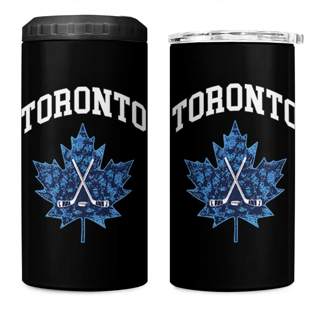 Vintage Canada Hockey 4 in 1 Can Cooler Tumbler Maple Leafs - Wonder Print Shop
