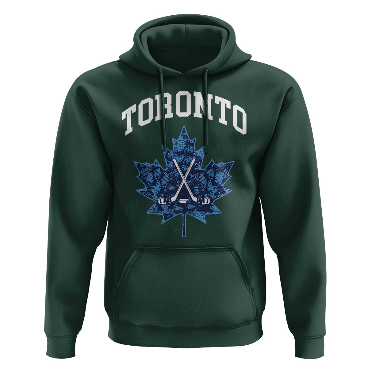 Vintage Canada Hockey Hoodie Maple Leafs - Wonder Print Shop