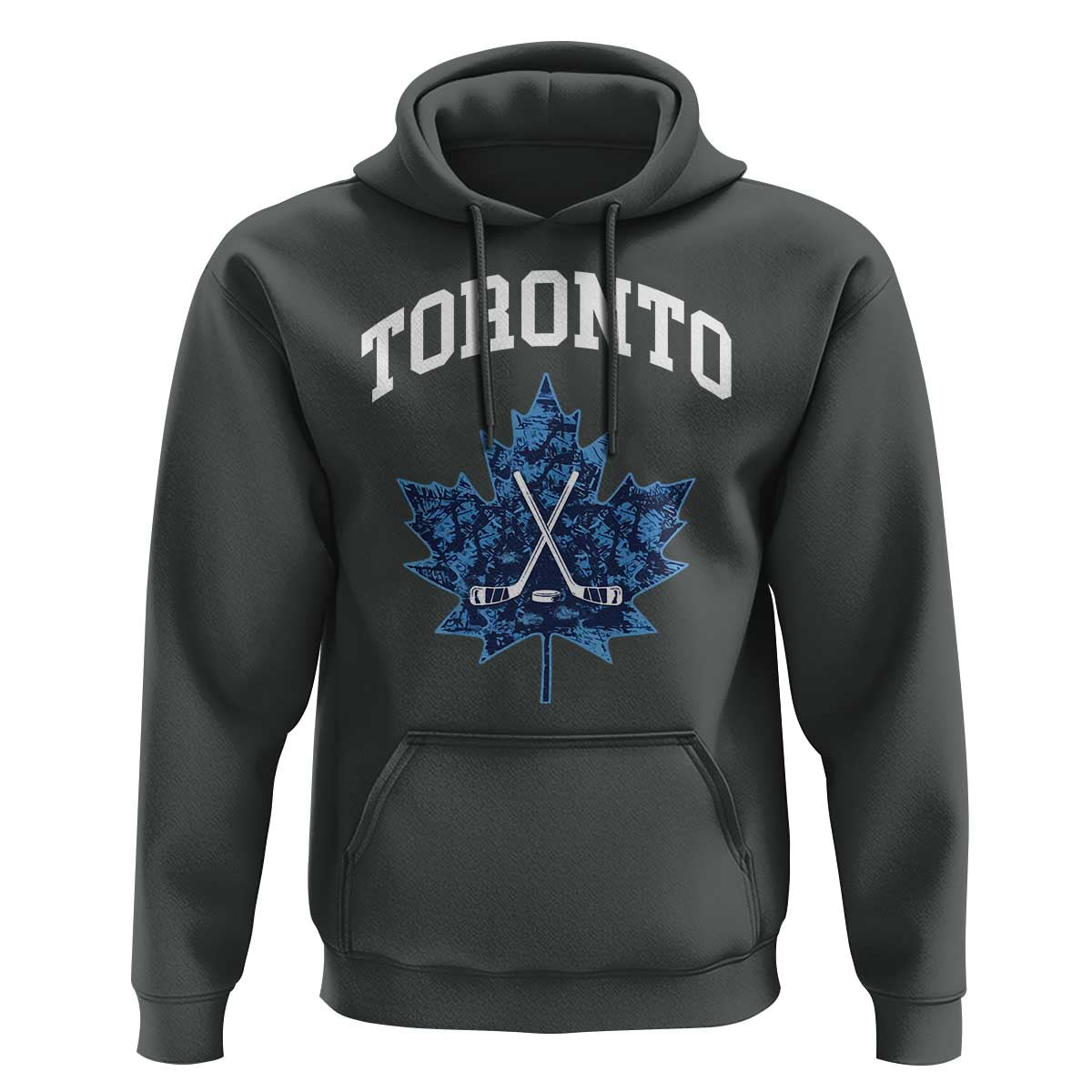Vintage Canada Hockey Hoodie Maple Leafs - Wonder Print Shop