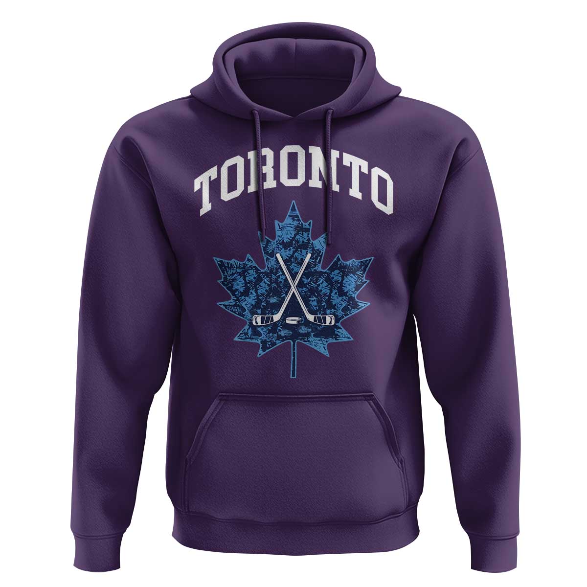 Vintage Canada Hockey Hoodie Maple Leafs - Wonder Print Shop