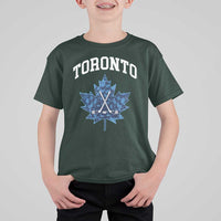 Vintage Canada Hockey T Shirt For Kid Maple Leafs - Wonder Print Shop