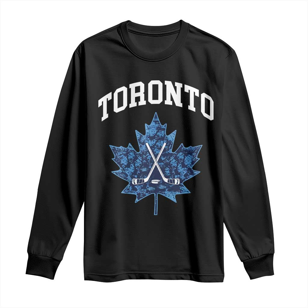 Vintage Canada Hockey Long Sleeve Shirt Maple Leafs - Wonder Print Shop