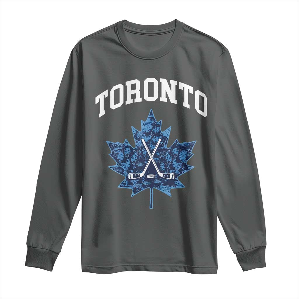 Vintage Canada Hockey Long Sleeve Shirt Maple Leafs - Wonder Print Shop
