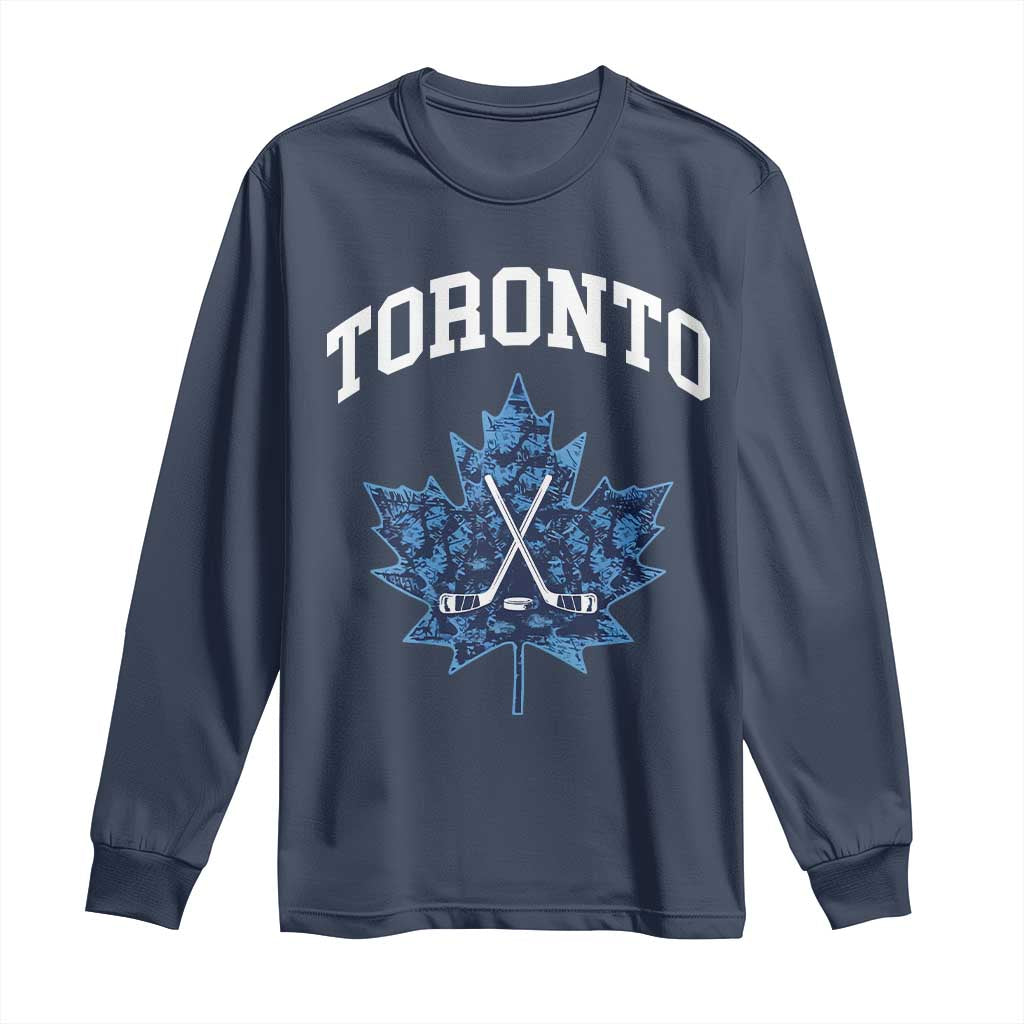 Vintage Canada Hockey Long Sleeve Shirt Maple Leafs - Wonder Print Shop