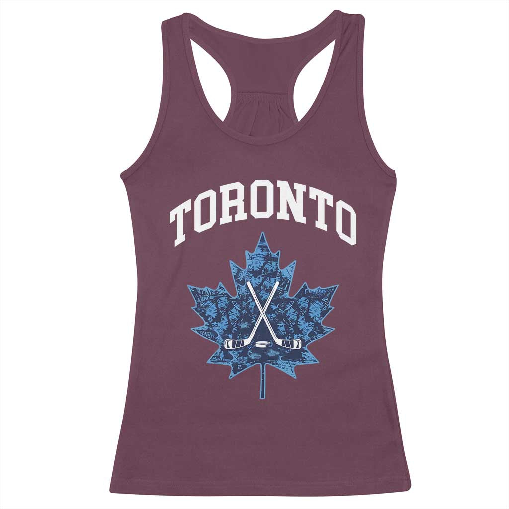 Vintage Canada Hockey Racerback Tank Top Maple Leafs - Wonder Print Shop