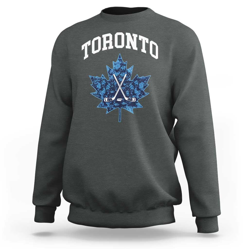 Vintage Canada Hockey Sweatshirt Maple Leafs - Wonder Print Shop