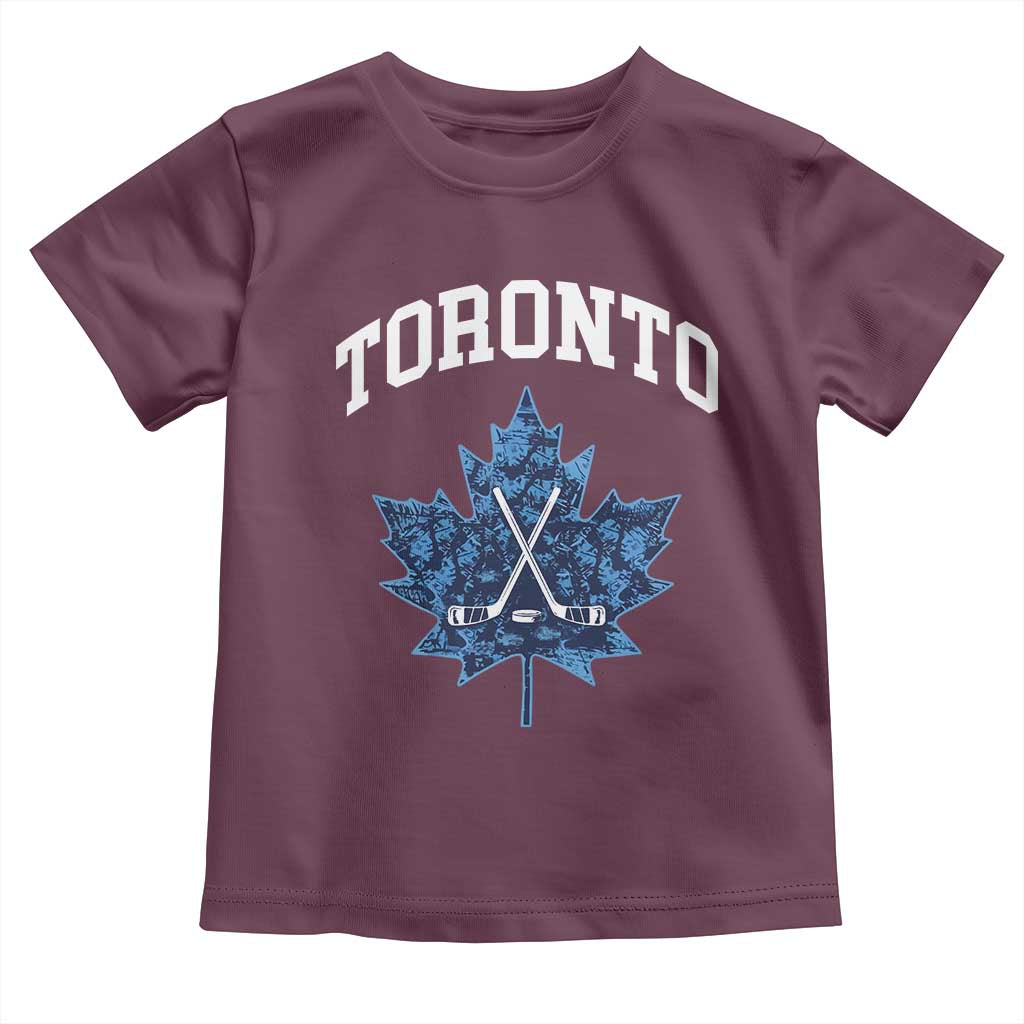Vintage Canada Hockey Toddler T Shirt Maple Leafs - Wonder Print Shop