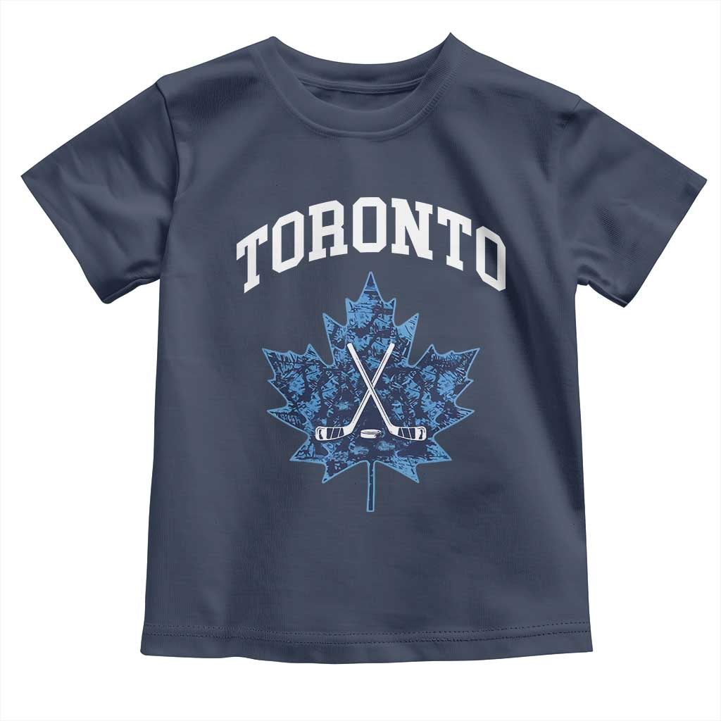 Vintage Canada Hockey Toddler T Shirt Maple Leafs - Wonder Print Shop