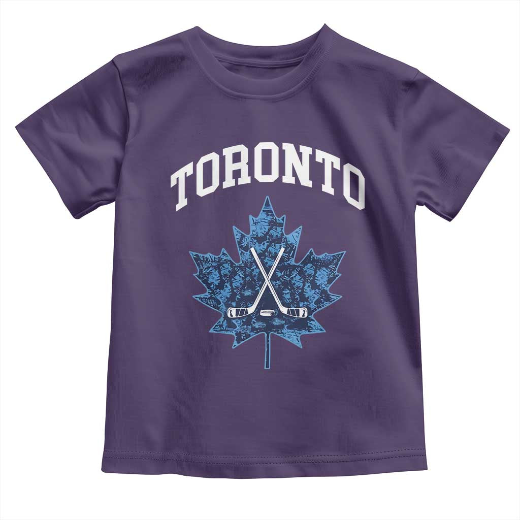 Vintage Canada Hockey Toddler T Shirt Maple Leafs - Wonder Print Shop