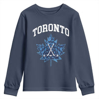 Vintage Canada Hockey Youth Sweatshirt Maple Leafs - Wonder Print Shop