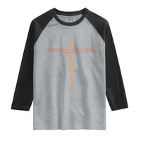 Fatherhood Is Kingdom Work Raglan Shirt Vintage Christian Dad Cross