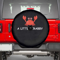 A Little Crabby Spare Tire Cover Minimalist Beach Meme Summer Aesthetic