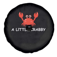 A Little Crabby Spare Tire Cover Minimalist Beach Meme Summer Aesthetic