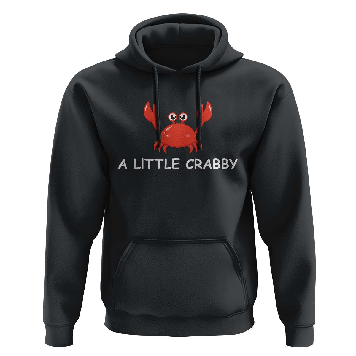 A Little Crabby Hoodie Minimalist Beach Meme Summer Aesthetic