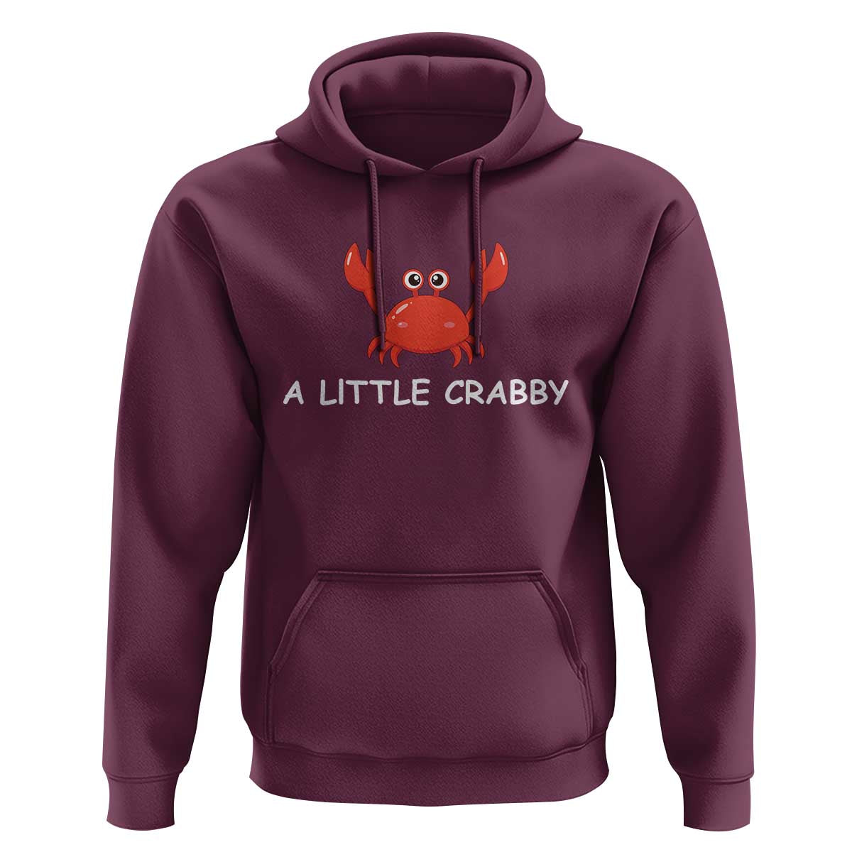A Little Crabby Hoodie Minimalist Beach Meme Summer Aesthetic