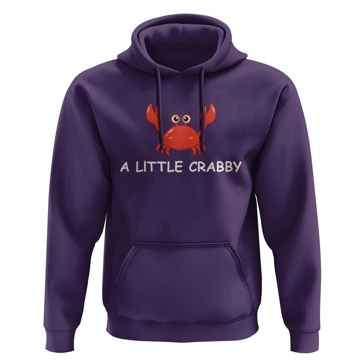 A Little Crabby Hoodie Minimalist Beach Meme Summer Aesthetic