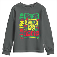 Rasta Baby Youth Sweatshirt I Listen to Reggae with My Daddy - Wonder Print Shop