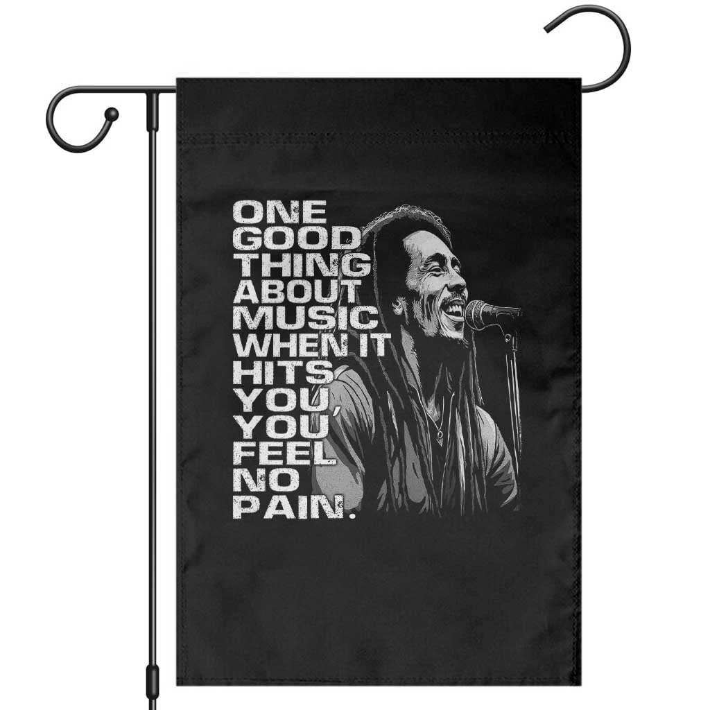 Vintage Marley Garden Flag Jamaica Jamaican Rasta Reggage Music - Wonder Print Shop