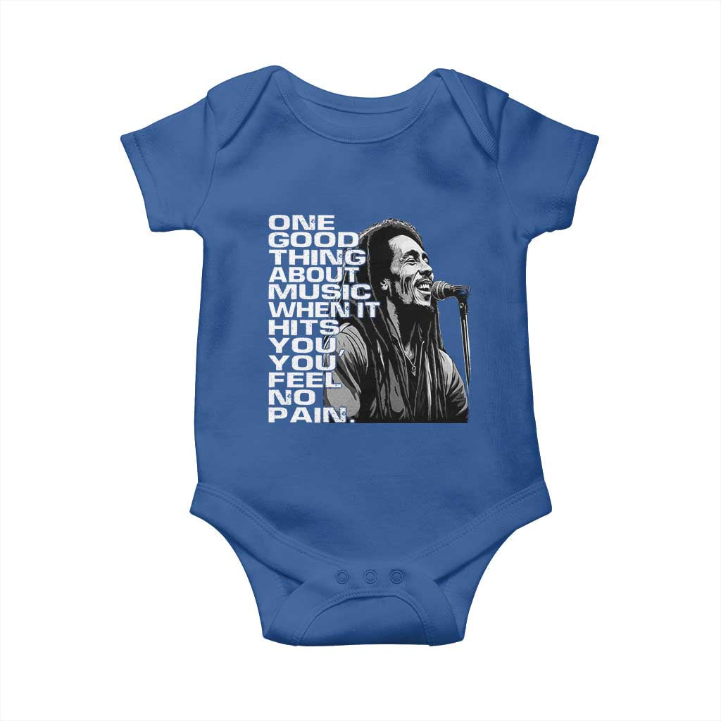 Vintage Marley Baby Onesie Jamaica Jamaican Rasta Reggage Music - Wonder Print Shop