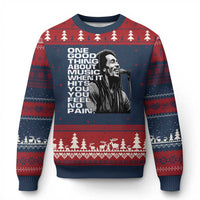 Vintage Marley Ugly Christmas Sweater Jamaica Jamaican Rasta Reggage Music - Wonder Print Shop
