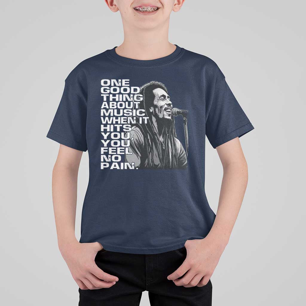 Vintage Marley T Shirt For Kid Jamaica Jamaican Rasta Reggage Music - Wonder Print Shop