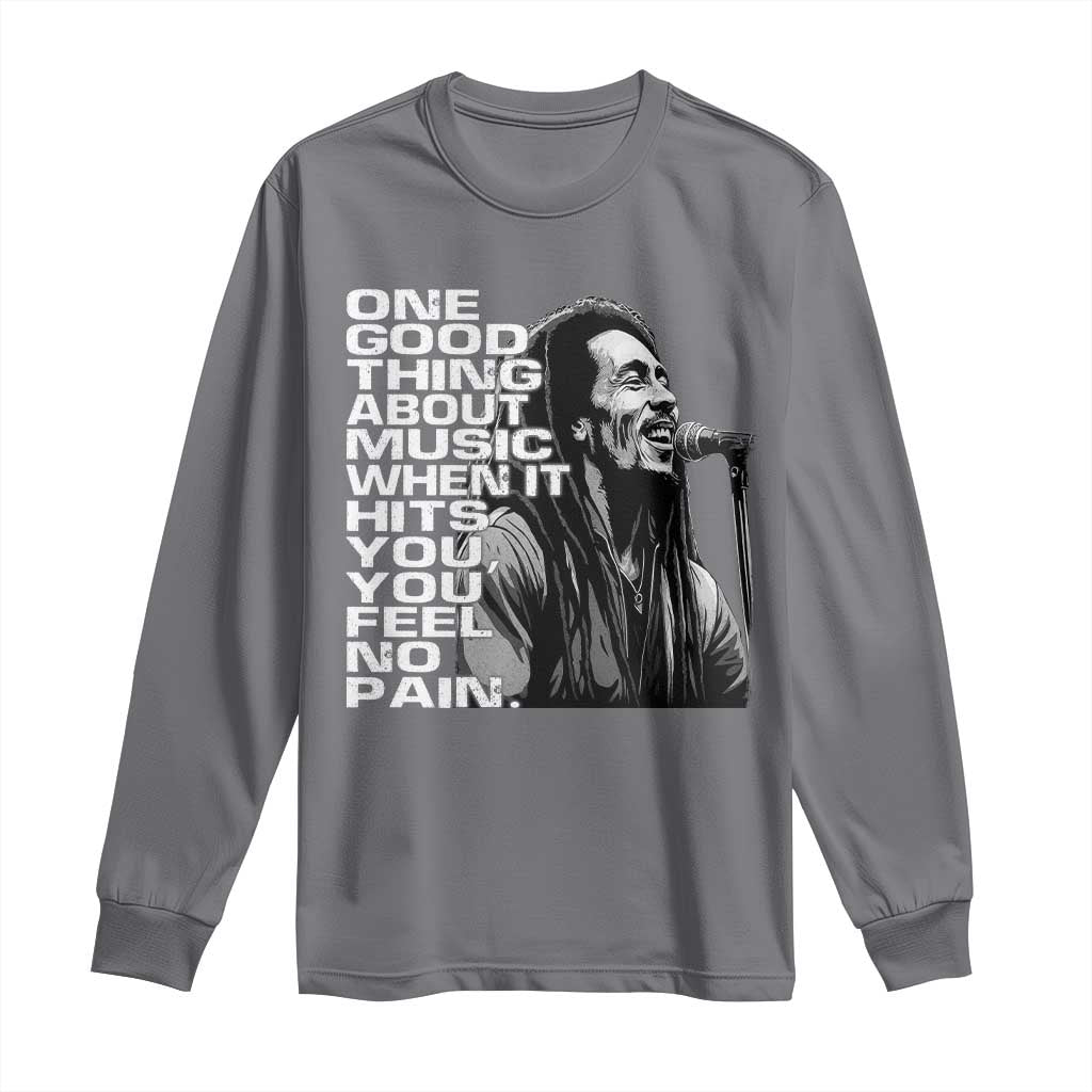 Vintage Marley Long Sleeve Shirt Jamaica Jamaican Rasta Reggage Music - Wonder Print Shop