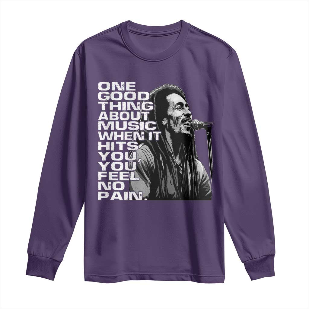 Vintage Marley Long Sleeve Shirt Jamaica Jamaican Rasta Reggage Music - Wonder Print Shop
