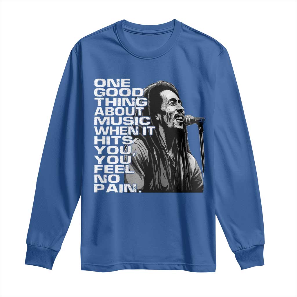 Vintage Marley Long Sleeve Shirt Jamaica Jamaican Rasta Reggage Music - Wonder Print Shop