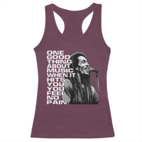 Vintage Marley Racerback Tank Top Jamaica Jamaican Rasta Reggage Music - Wonder Print Shop