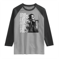 Vintage Marley Raglan Shirt Jamaica Jamaican Rasta Reggage Music - Wonder Print Shop