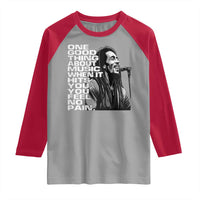 Vintage Marley Raglan Shirt Jamaica Jamaican Rasta Reggage Music - Wonder Print Shop