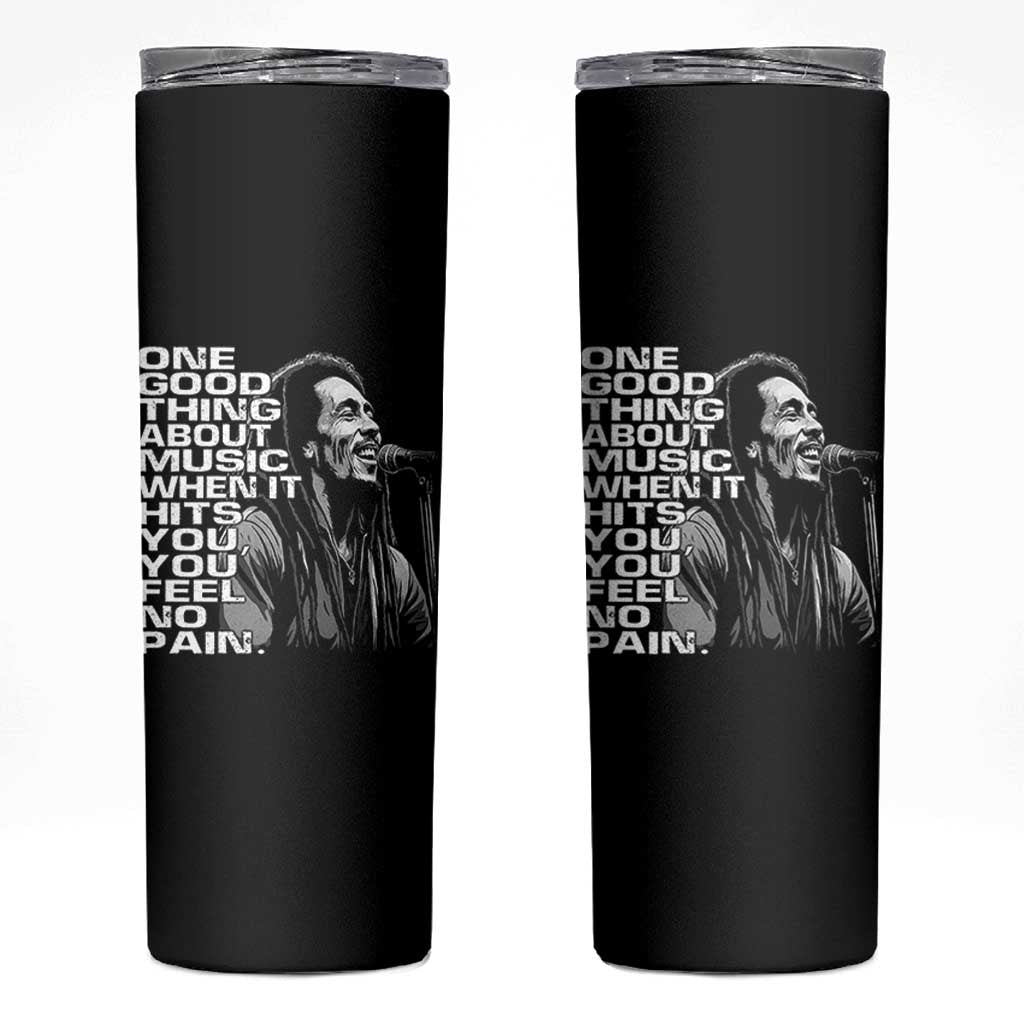 Vintage Marley Skinny Tumbler Jamaica Jamaican Rasta Reggage Music - Wonder Print Shop