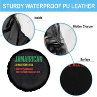 Funny Jamaican American Spare Tire Cover Retro Jamairican Roots - Wonder Print Shop
