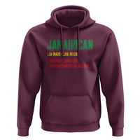 Funny Jamaican American Hoodie Retro Jamairican Roots - Wonder Print Shop