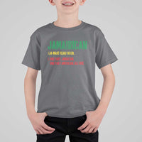 Funny Jamaican American T Shirt For Kid Retro Jamairican Roots - Wonder Print Shop