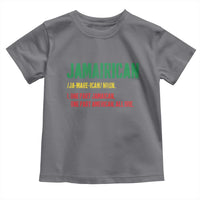 Funny Jamaican American Toddler T Shirt Retro Jamairican Roots - Wonder Print Shop
