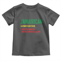 Funny Jamaican American Toddler T Shirt Retro Jamairican Roots - Wonder Print Shop